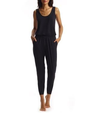 Commando Butter Tank Lounge Jumpsuit - Black
