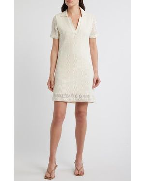 BOSS Polo Dress - Natural