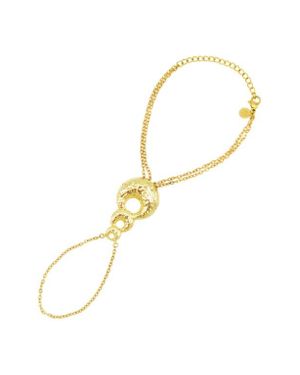 petit moments Lua Hand Chain - Metallic