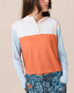 Nani Swimwear Quarter Zip Sunshade - Blue