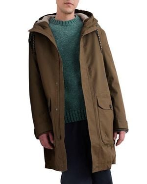 Seasalt Cornwall Tidesman Hooded Waterproof Coat - Black