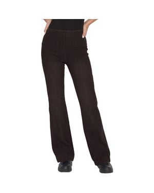 Lyssé Ntials Wide Leg Denim Pants - Black