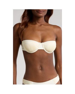 Solid & Striped Solene Underwire Bikini Top - Natural
