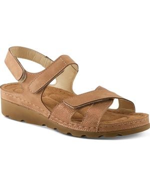 Flexus by Spring Step Orwell Sandal - Brown
