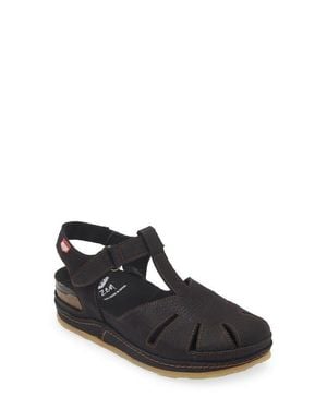 On Foot 241 Detroit Sandal - Black