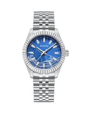 Bertha Marina Ladies Quartz Watch - Blue
