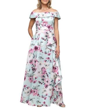 sachin and babi light blue dress Alex Evening Dresses Clearance Alex Evenings | Dresses main image 1