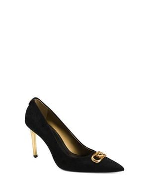 Donna Karan Panthia Pointed Toe Pump - Black