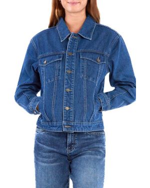 Wash Lab Denim Madeline Denim Jacket - Blue