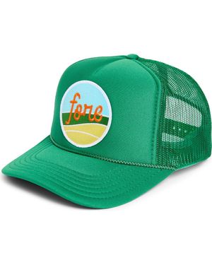Friday Feelin Fore Trucker Hat - Green