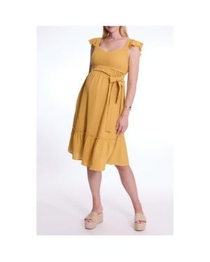 Cache Coeur Melody Maternity And Nursing Dress - Multicolor