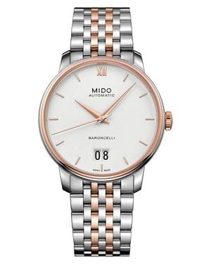 MIDO Baroncelli Iii Automatic Bracelet Watch, 40Mm - Metallic