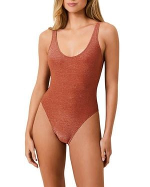 Solid & Striped The Hailey One-Piece Swimsuit - Orange