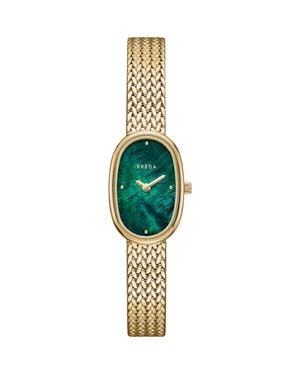 Breda Jane Tethered Mesh Strap Watch, 18Mm X 25Mm - Metallic