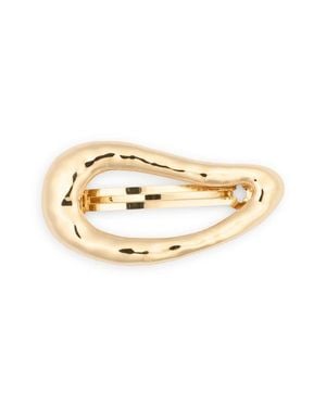 Ettika Liquid Wave Barette - Metallic