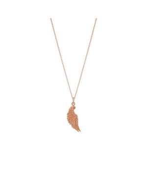 Seven Saints Angel Wing Necklace - Metallic