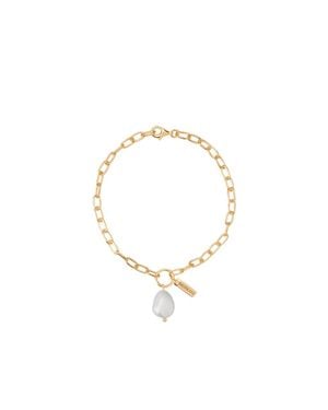 Murkani Aphrodite Goddess Pearl Drop Bracelet Small - Metallic