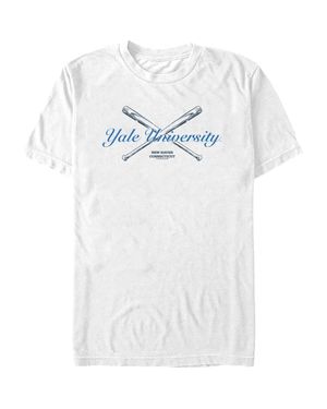 Yale University New Haven College Bats Graphic T-Shirt - White