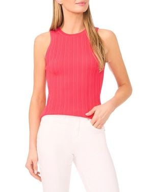 Ted Baker Colette Variegated Rib Tank - Red