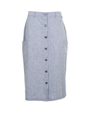 Trespass Alexie A-Line Midi Skirt - Blue