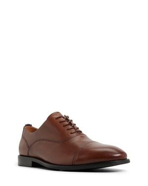 Brooks Brothers Cassel Cap Toe Oxford - Brown