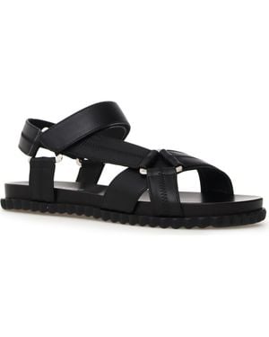 Voile Blanche Francis Zig Slingback Sandal - Black