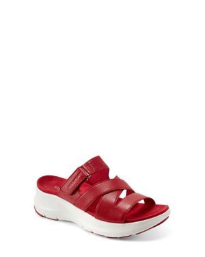 Rockport Qwyn Wedge Sandal - Red