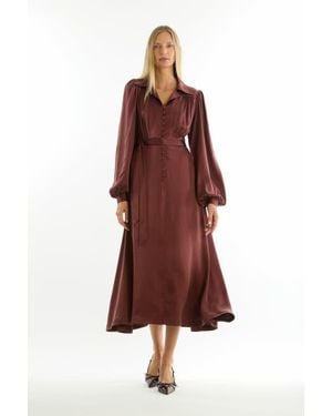 SECRET MISSION Polly Dress - Red
