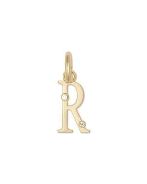 Ramy Brook Initial R Charm - Metallic