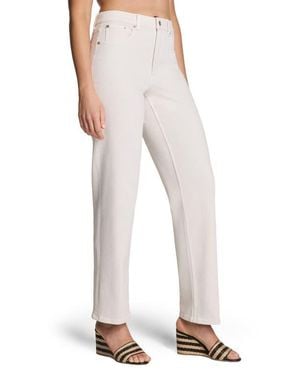 Spanx Spanxshape Authentic 360 High Waist '90S Straight Leg Jeans - White