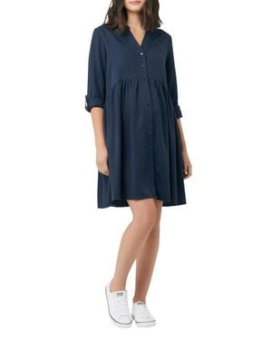 Ripe Maternity Demi Tencel Dress - Blue