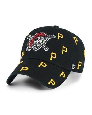 '47 Pittsburgh Pirates Confetti Clean Up Adjustable Hat - Black