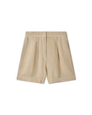 VIR VITA Relaxed Linen Short - Natural