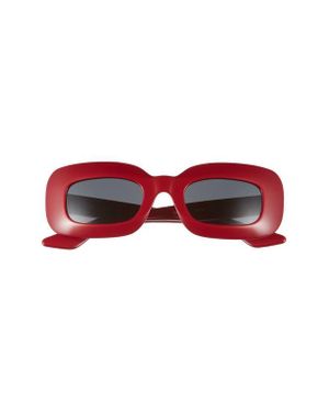Oliver Peoples 1966C 49Mm Square Sunglasses - Red