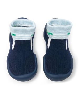 Komuello Baby Boy First Walk Sock Shoes - Blue