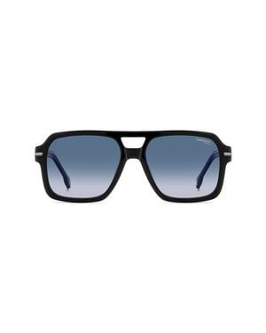 Carrera 56Mm Gradient Square Sunglasses - Blue