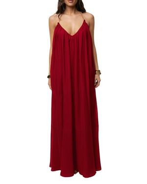 JLUXLABEL Hana Backless Maxi Dress - Red