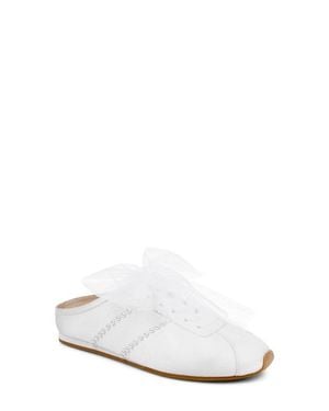 Badgley Mischka Willy Mule Sneaker - White