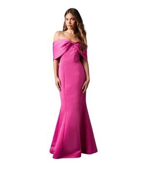 Coast Fishtail Maxi Occasion Dress - Pink