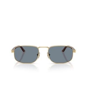 Persol 56Mm Pillow Sunglasses - Blue