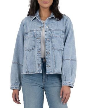 Kut From The Kloth Bailey Stretch Denim Jacket - Blue