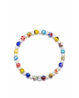 Nialaya Pearl Wristband - Multicolor