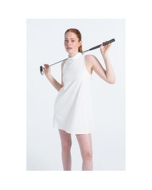 Sierra Madre Golf Ready Swing Dress - White