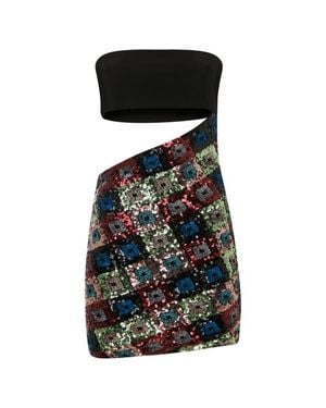 Maeve Dahlia Dress - Black