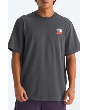 The North Face 1966 Flora Relaxed Fit Graphic T-Shirt - Gray