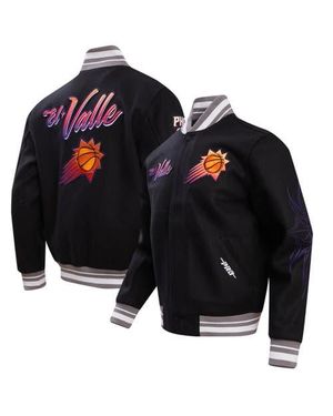 Pro Standard Phoenix Suns 2023/24 City Edition Full-Zip Varsity Jacket - Black