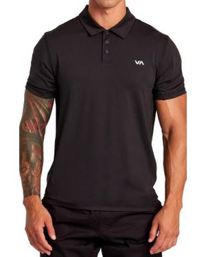 RVCA Sport Vent Performance Polo - Black