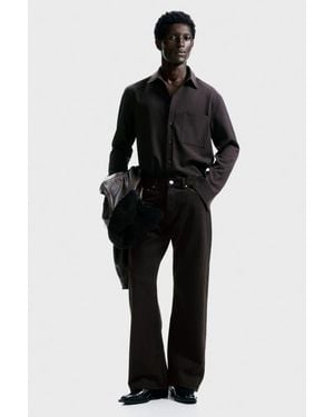 H&M Relaxed Bootcut Jeans - Black