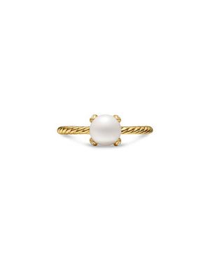 David Yurman Freshwater Pearl Classics Ring - Metallic