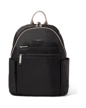 Baggallini Securtex Anti-Theft Vacation Backpack - Black